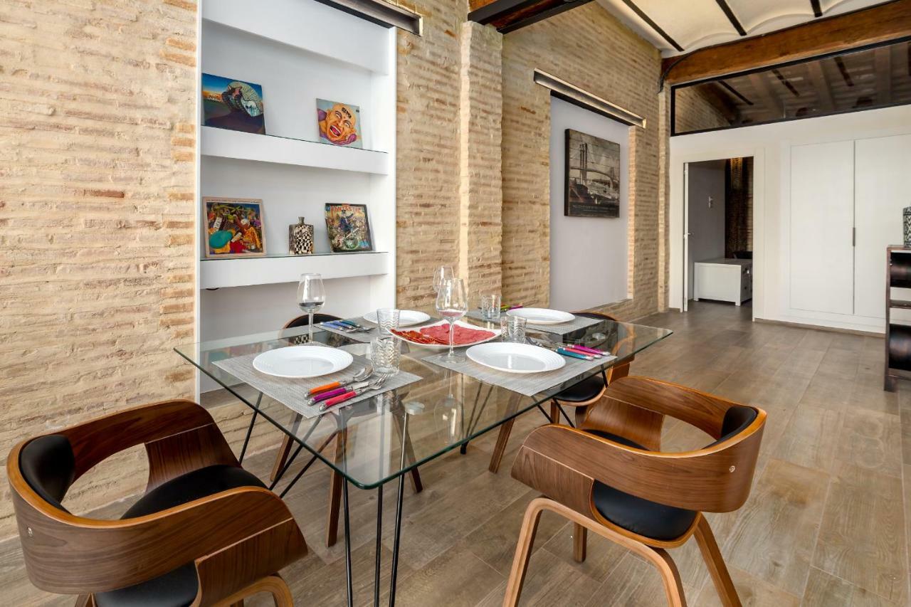 Florit Flats - Center Luxurious 1Br 1Ba Terrace Wi-Fi Ac Leilighet Valencia Eksteriør bilde