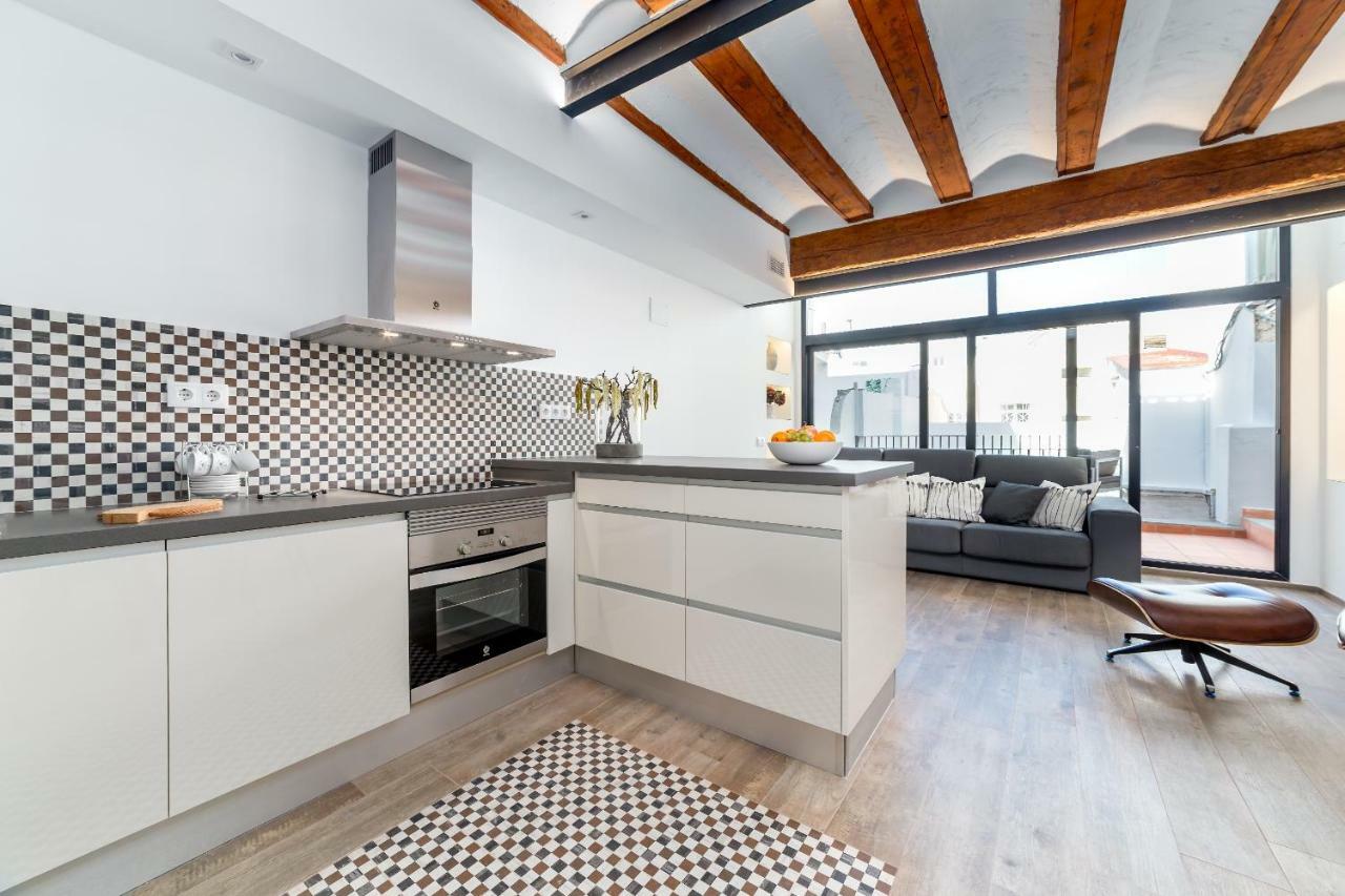 Florit Flats - Center Luxurious 1Br 1Ba Terrace Wi-Fi Ac Leilighet Valencia Eksteriør bilde