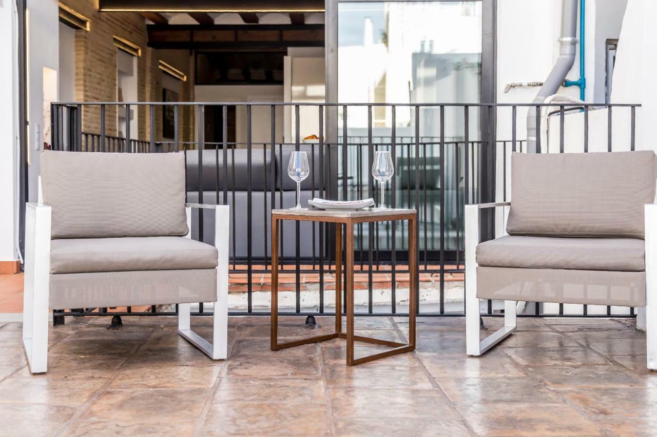 Florit Flats - Center Luxurious 1Br 1Ba Terrace Wi-Fi Ac Leilighet Valencia Eksteriør bilde
