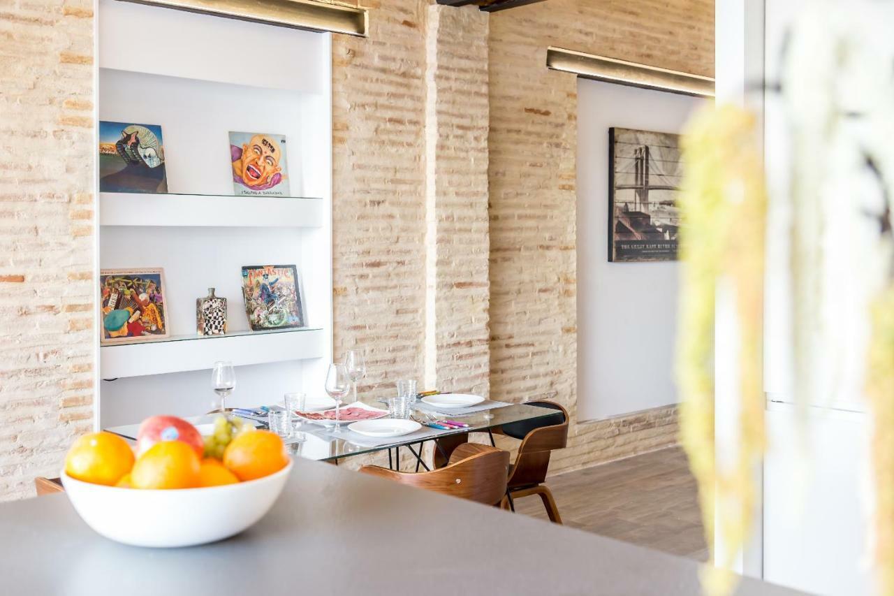 Florit Flats - Center Luxurious 1Br 1Ba Terrace Wi-Fi Ac Leilighet Valencia Eksteriør bilde