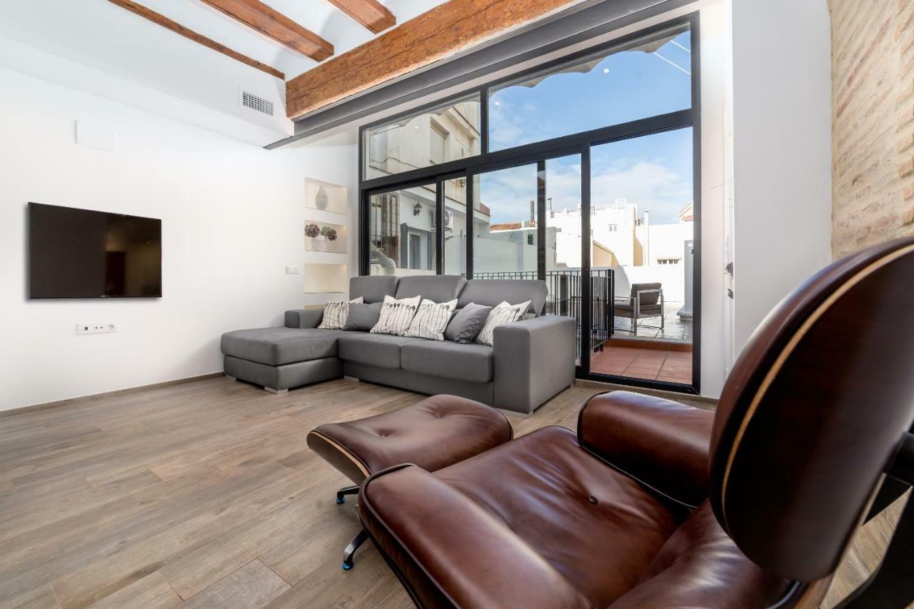 Florit Flats - Center Luxurious 1Br 1Ba Terrace Wi-Fi Ac Leilighet Valencia Eksteriør bilde