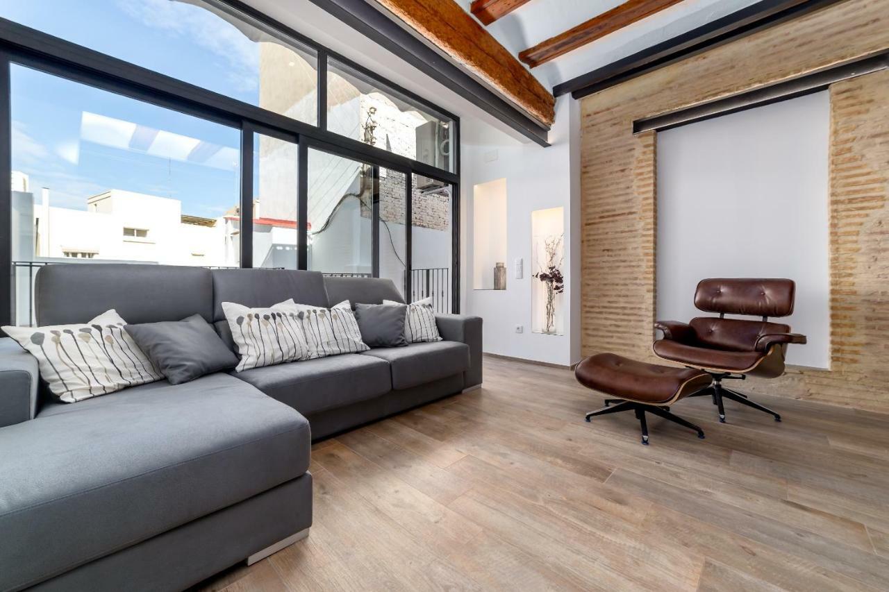 Florit Flats - Center Luxurious 1Br 1Ba Terrace Wi-Fi Ac Leilighet Valencia Eksteriør bilde