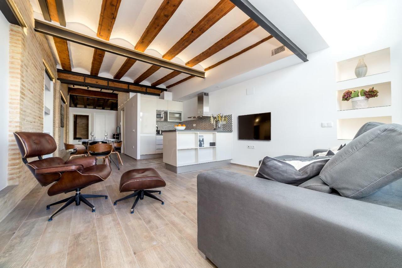 Florit Flats - Center Luxurious 1Br 1Ba Terrace Wi-Fi Ac Leilighet Valencia Eksteriør bilde