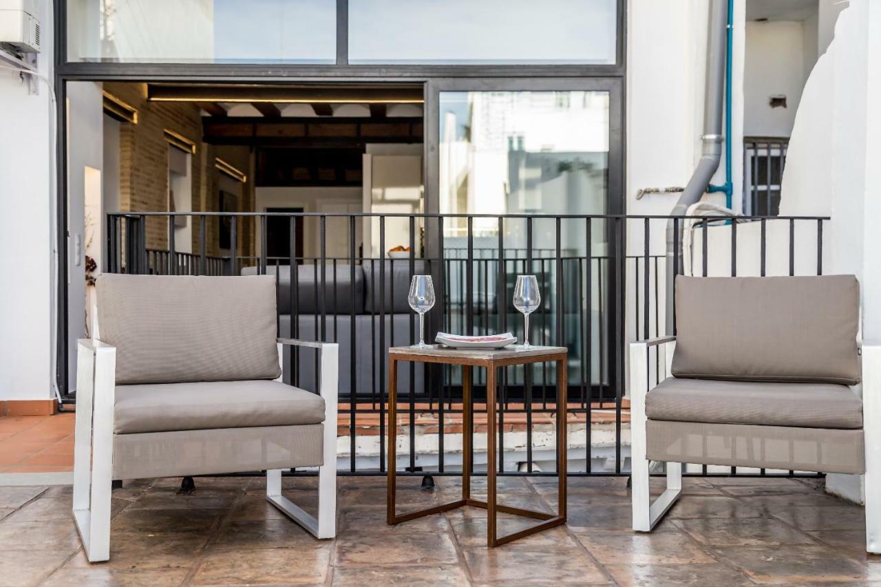Florit Flats - Center Luxurious 1Br 1Ba Terrace Wi-Fi Ac Leilighet Valencia Eksteriør bilde